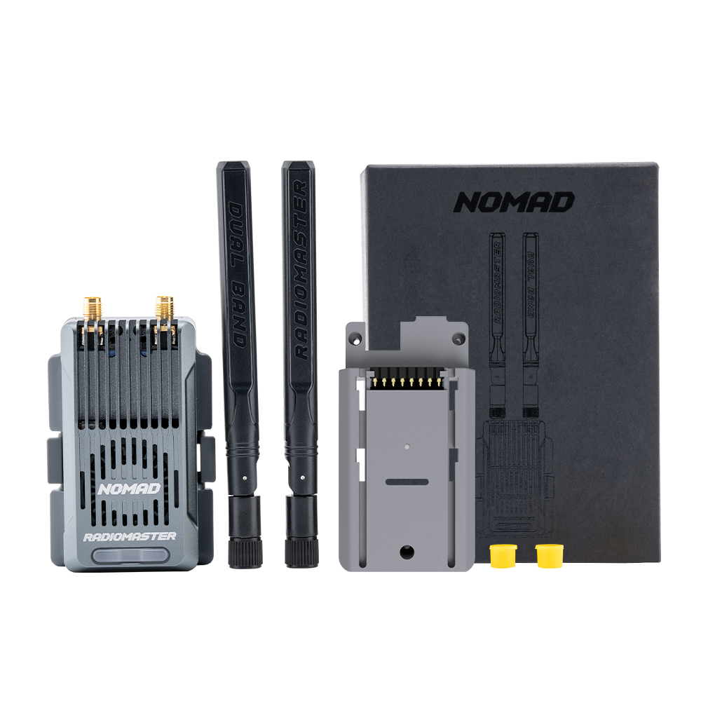 Radiomaster Nomad 2.4GHz 900MHz Module RF double bande double 1000mW double bande Gemini ELRS FCC avec adaptateur de Micro Module