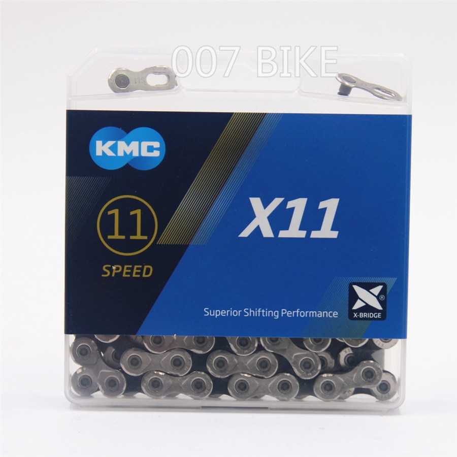 KMC X11 Chain 11 22 33 Speed Mountain Bike Bicycle Chain Original X11 MTB Road Bike 118L Chains