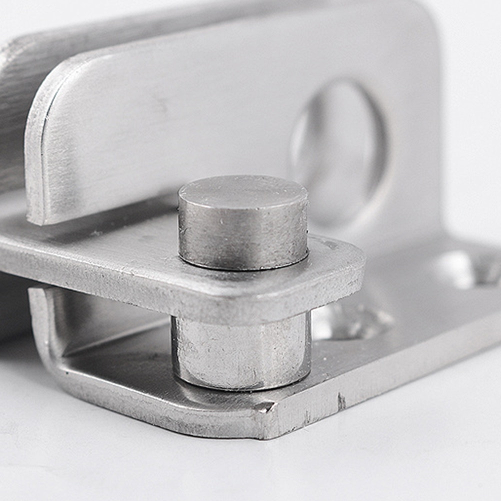 1 PC Thickened Stainless Steel Door Latch Premium Heavy Duty Safety Door Lock Barrel Bolt Window Latch Gate Latch Door Bolts