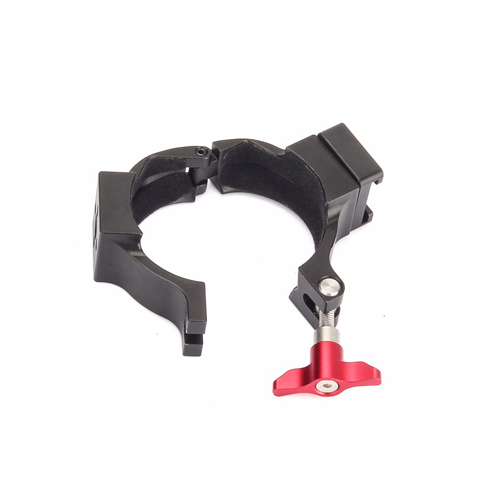 EACHSHOT Q-Ring Shoe Adapter mount for Zhiyun Smooth Q Applied to Rode Microphone LED Video Light Filmmaker Vlog (ring only)