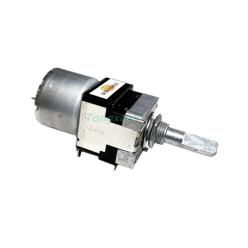 1pc ALPS Motor Drive Potentiometer B100Kx2 RK16812MG098 100KBx2 Dual Potentiometer With Tap 25MM Half Shaft