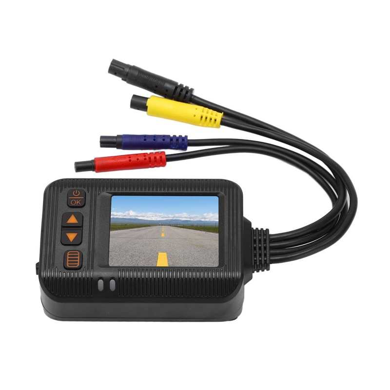 Driving Recorder Front Rear Dash Cam 1080P+720P for Motorcycle