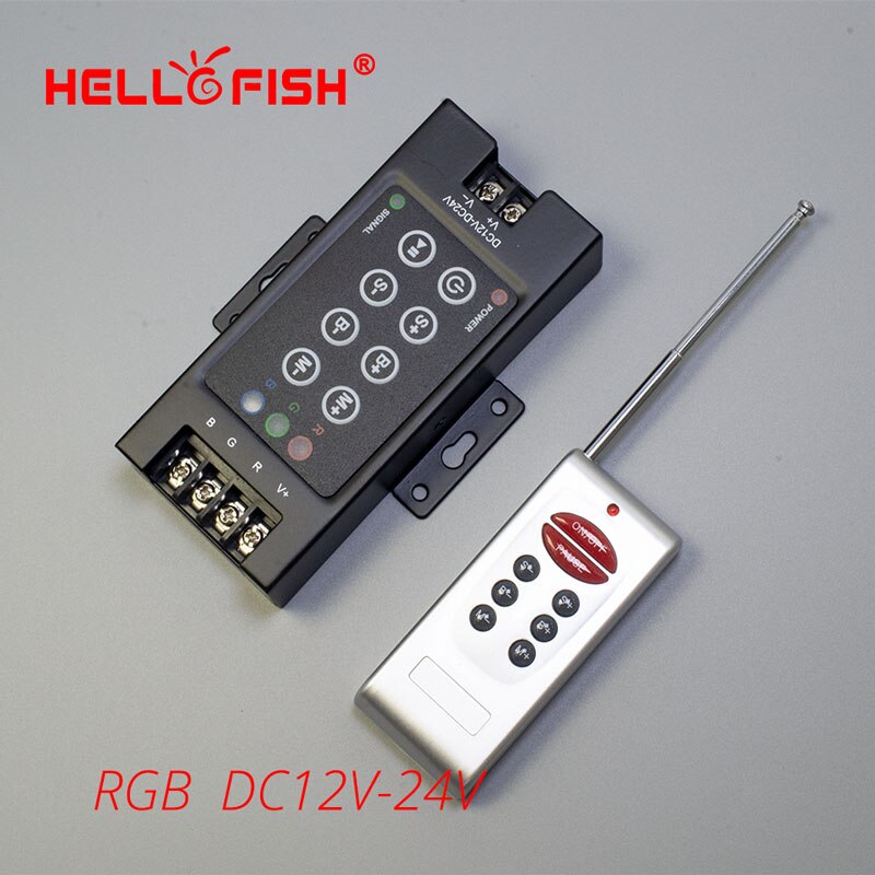 Led Strip Licht Controller Rgb Enkele Kleur Led Dc 5V 12V 24V 30Ape High Power Modulator