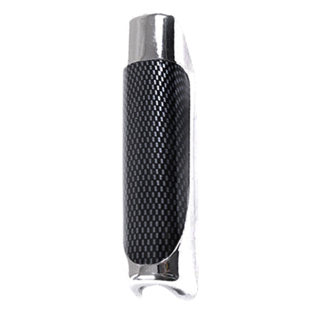 Universal Auto Car Carbon Fiber Style Hand Brake Handle Hand Break Protect Cover: Default Title