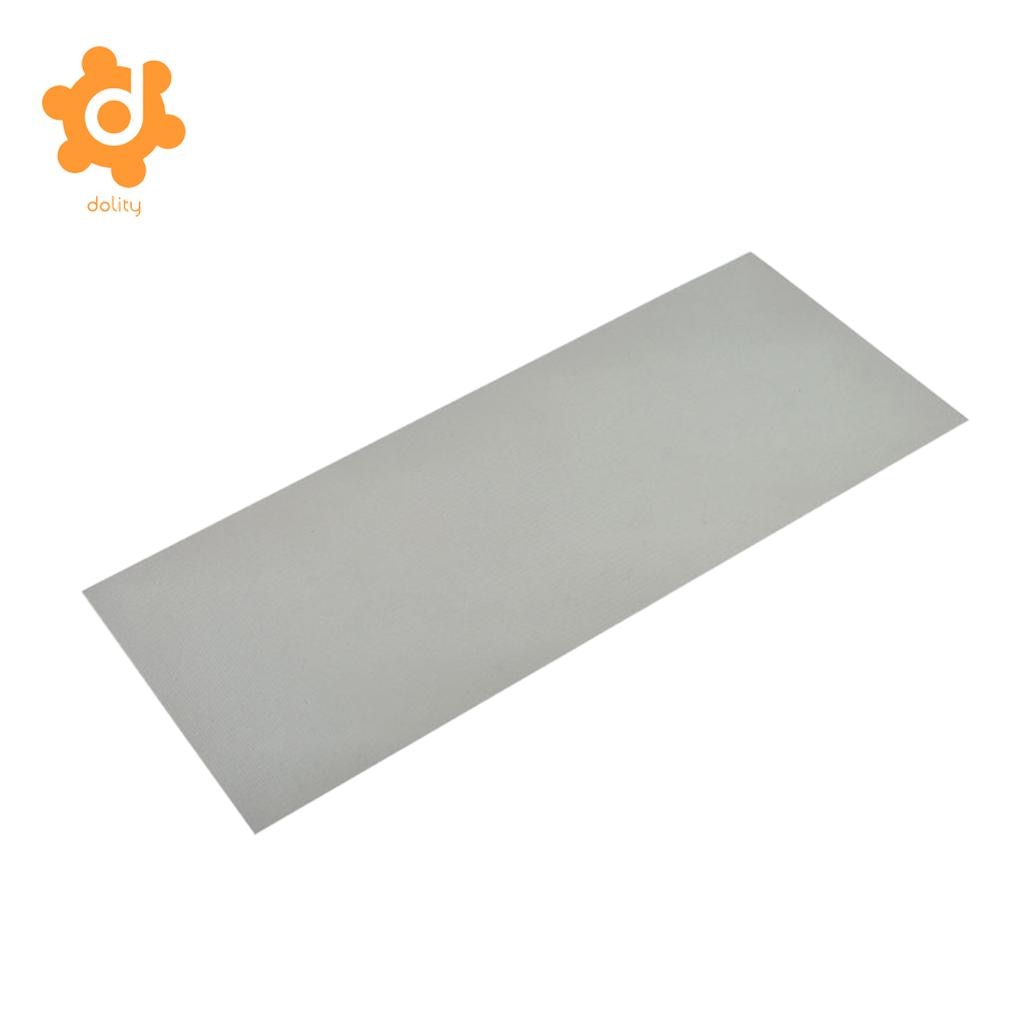 Waterdichte Opblaasbare Boot/Dinghy/RIB Mid Grey PVC Reparatie Patch (37X15 cm) PVC gecoat polyester