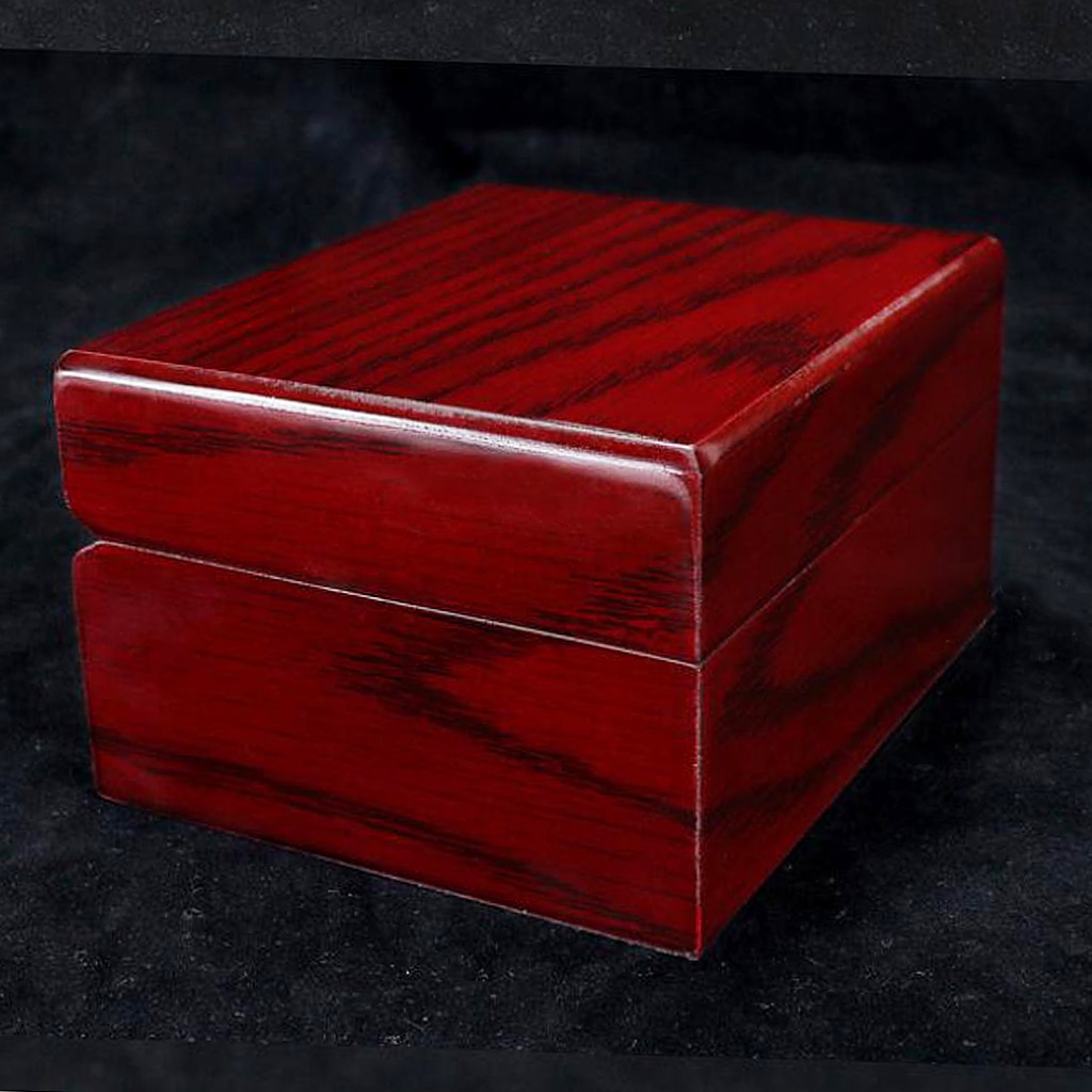 Watch Box Single Slot Luxury Watch Case Display Solid Wooden Men Women Travel Business Showcase