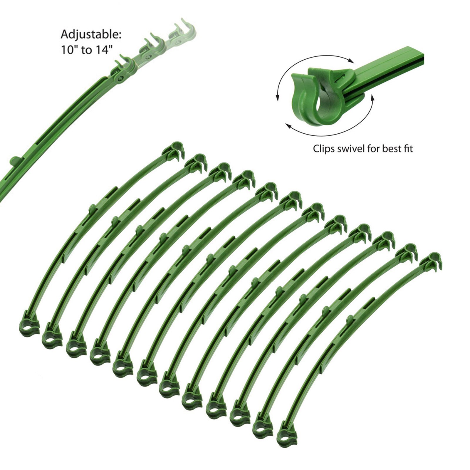 12 Pcs Plant Support Stake Garden Plant Rack Climb... – Grandado