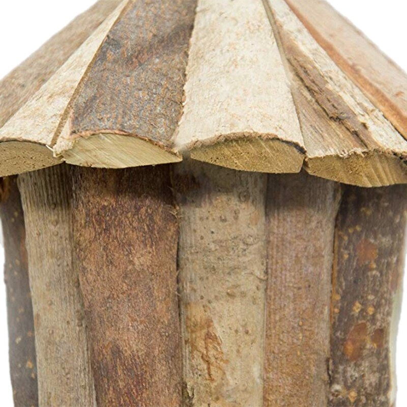 Meilleur nid d'oiseau en bois fait à la main, lieu de repos confortable pour les oiseaux, fournit un abri contre le temps froid, nid d'oiseau Ca