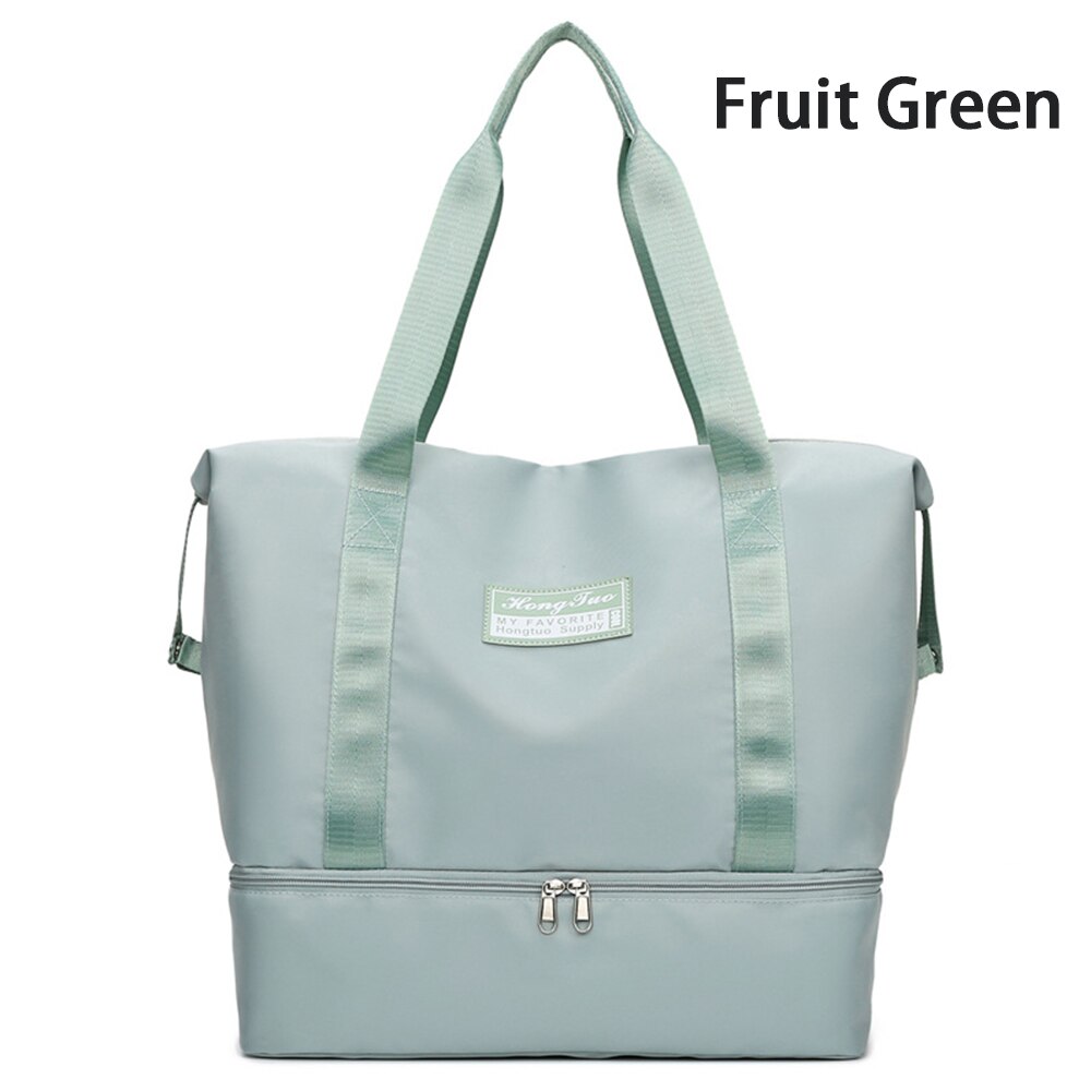 Travelling Bag: Fruit Green