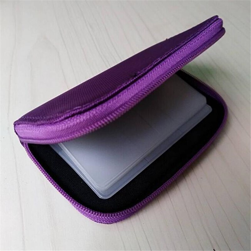 22 Slots Waterdichte Geheugenkaart Opbergtas Portemonnee Card Case Tas Id Houder Sd Micro Kaart Camera Telefoon Kaart protector Pouch