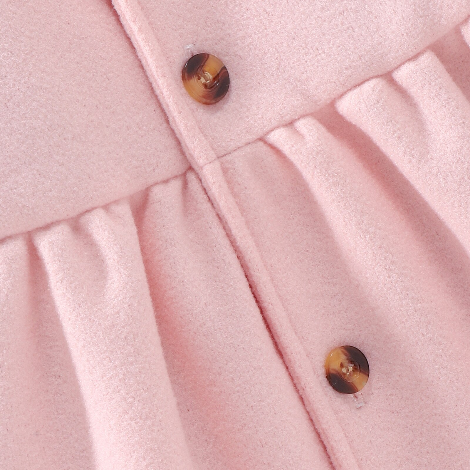 Autunno moda ragazza giacche abiti in cotone giacca per bambini abbigliamento per ragazze collo leopardato Trench lungo in lana