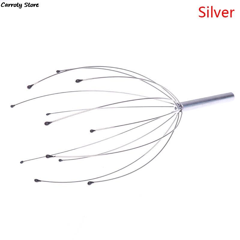 Head Relax Massager Healing Neck Claw Massage Anti-stress Pain Relief Octopus Scalp Relax Spa Headache Stimulate Blood Circulate: D