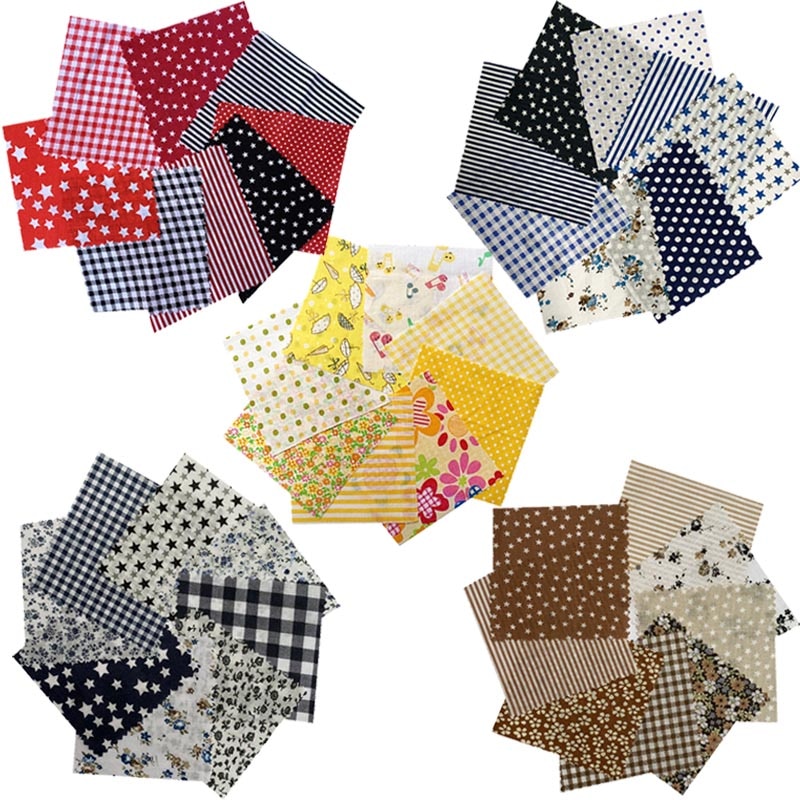 25*25Cm Katoen Stof Gedrukt Doek Naaien Quilten Stoffen Patchwork Handwerken Print Thuis Leveringen Diy Handgemaakte Accessoires