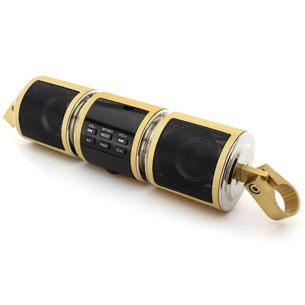 Radio Audio étanche pour moto, système de son, haut-parleurs stéréo, MP3B, Bluetooth