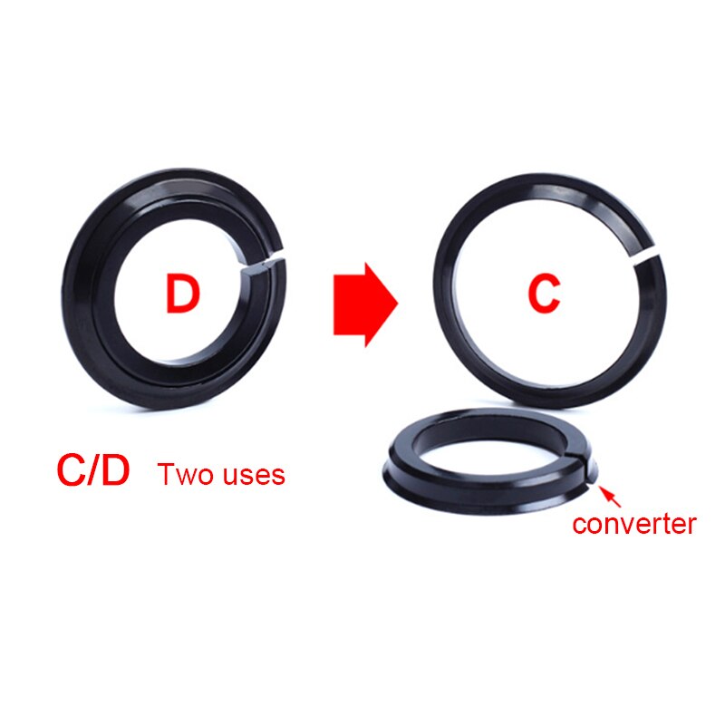 MTB Mountain Bike Fork Headset Base Compression Ring Conversion Adapter Bottom Spacer Bicycle Parts Accessories