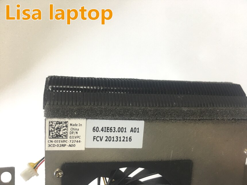 Pour DELL Inspiron N5110 ventilateur de refroidissement et radiateur CN-0J1VPC 0J1VPC J1VPC