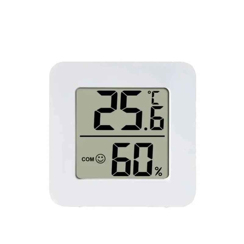 Xiaomi Mini LCD Digitale Thermometer Hygrometer Binnenkamertemperatuur-vochtigheidsmeter Sensormeter Weerstation 4-delige set: WHITE
