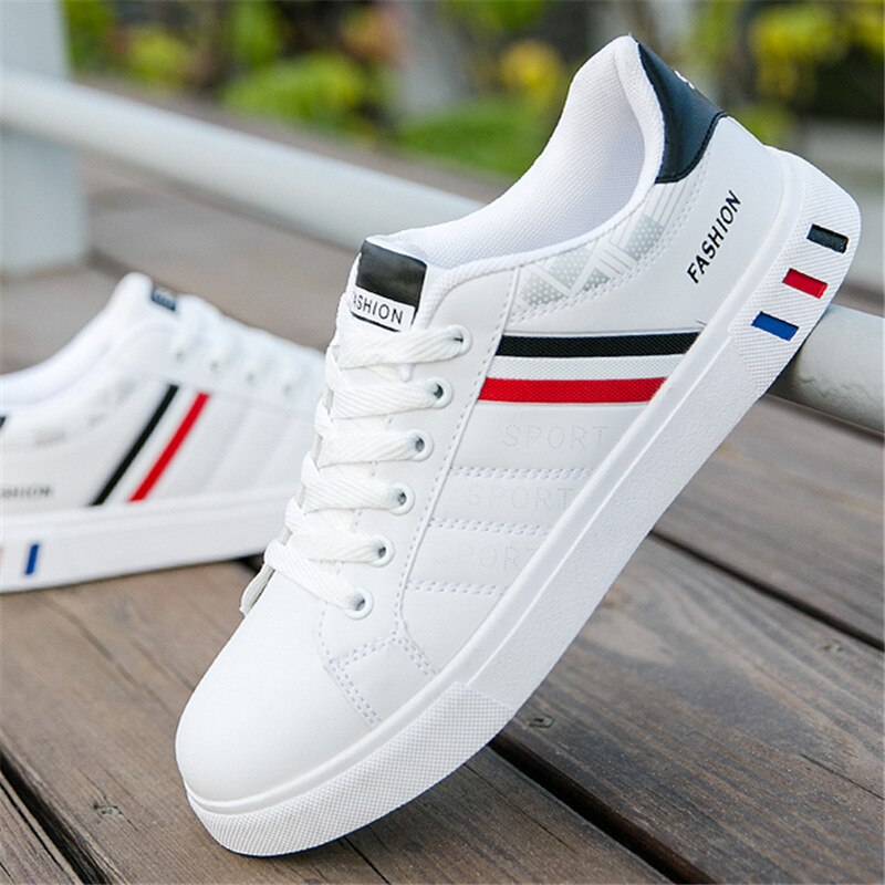 herbst Neue Männer Flache Schuhe Spitze-hoch Komfortable Weiße Schuhe Für Männliche oben lässig Schuhe tenis masculino adulto NANX95: 1 / 43