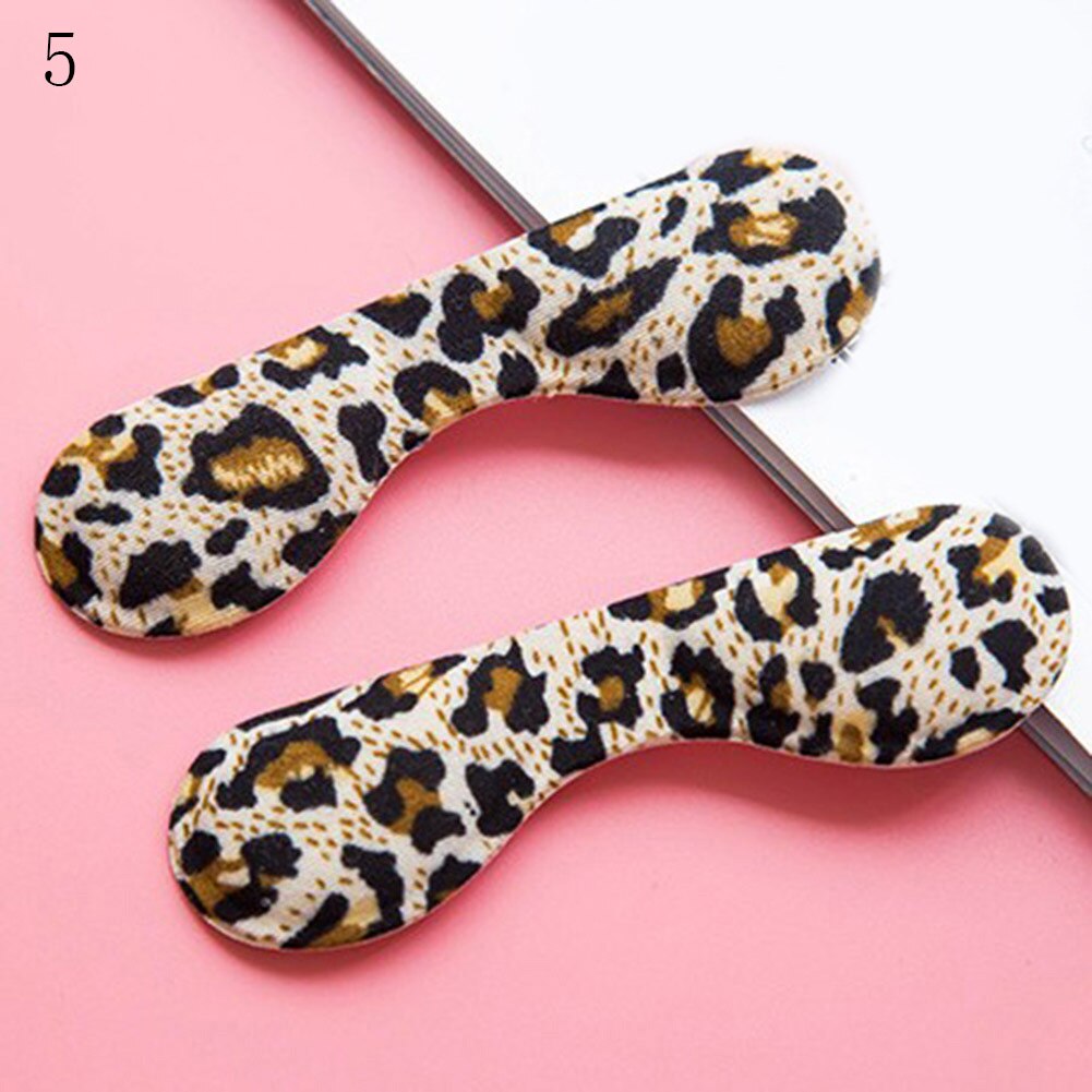 Vrouwen Inlegzolen Voor Schoenen Hoge Hakken Kleverige Stof Hak Liner Grips Protector Sticker Pijnbestrijding Voetverzorging Inserts Heel Pads: 5