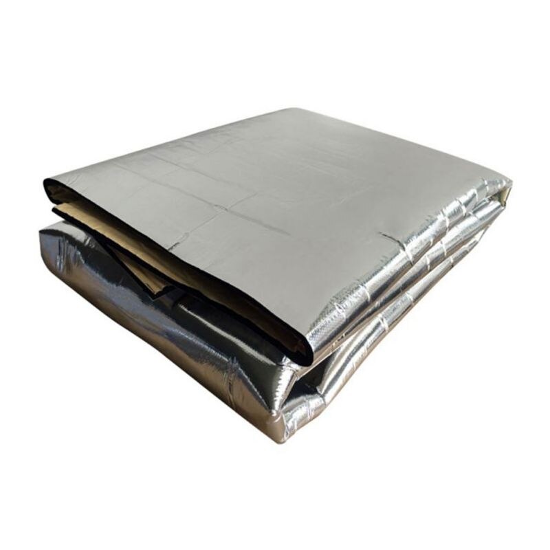 200*50cm Sound Deadener Isolation Black Heat And Sound Pad Test FM: Default Title