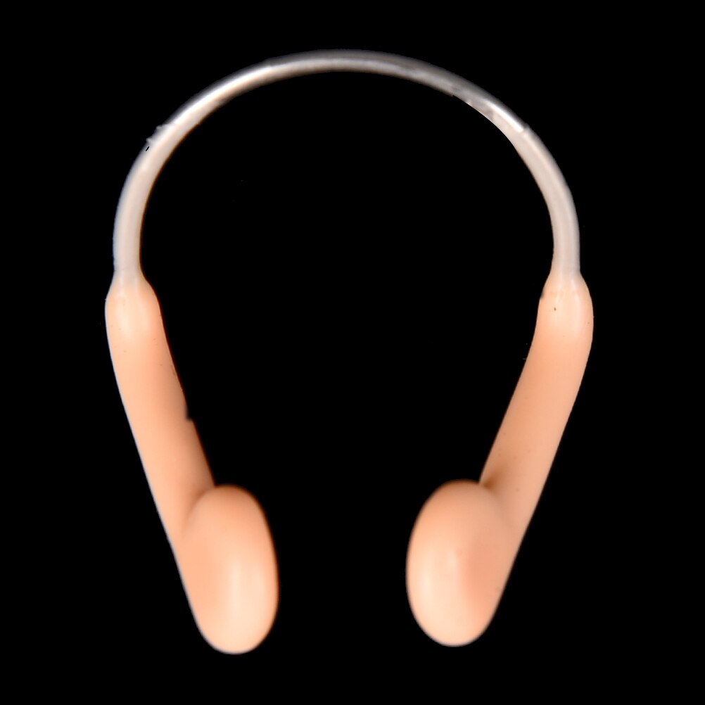 Durable No-skid Soft Silicone Steel Wire Nose Clip For Swimming Diving Water Sports Swimming Nose Clip