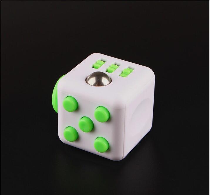 11colors Squeeze Stress Reliever Cube Relieves Anxiety and Stress Juguet For Adults Children cube Desk Spin Toys