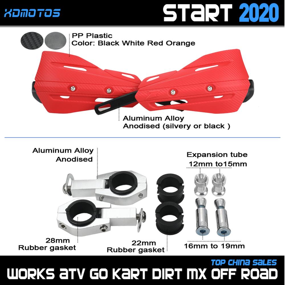 Paramani moto 22MM 28MM paramani protezioni mani per Yamaha YZ YZF WR WRF 125 250 450 YZ250 YZ250F WR250 WR250F