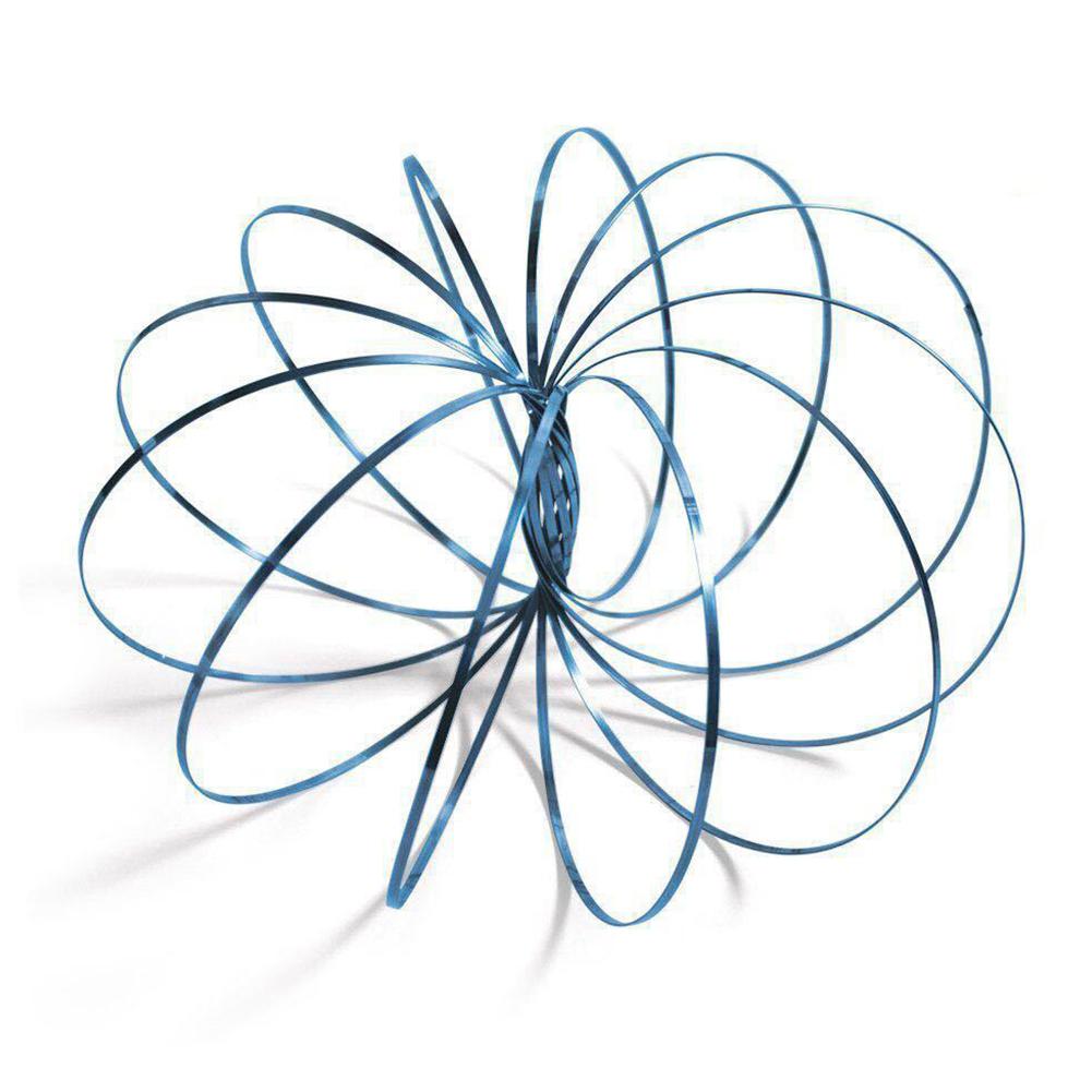 Spinner Ring Arm Slinkey Toy Rings Spring Bracelet Educational Sensory Interactive Cool Toys