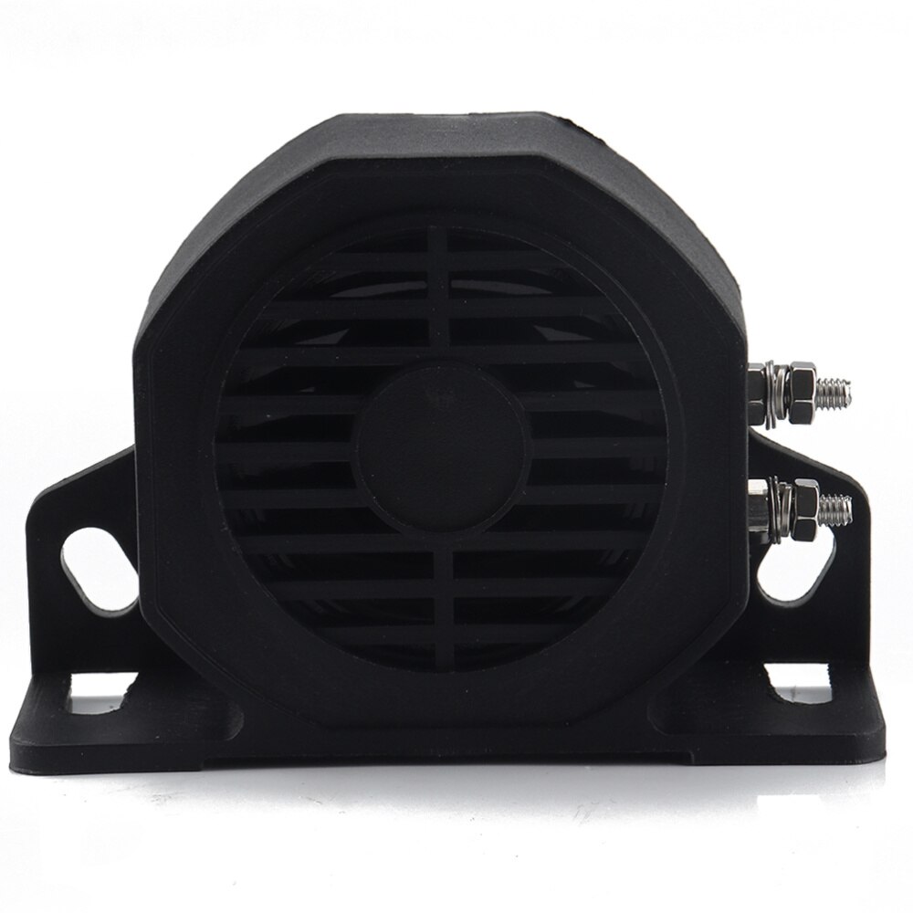 1 pc auto achteruitrij-alarmen, 12-60v waterdichte zwarte achteruitrij-alarmen, sirene en claxon voor auto, vrachtwagen, auto, voertuig