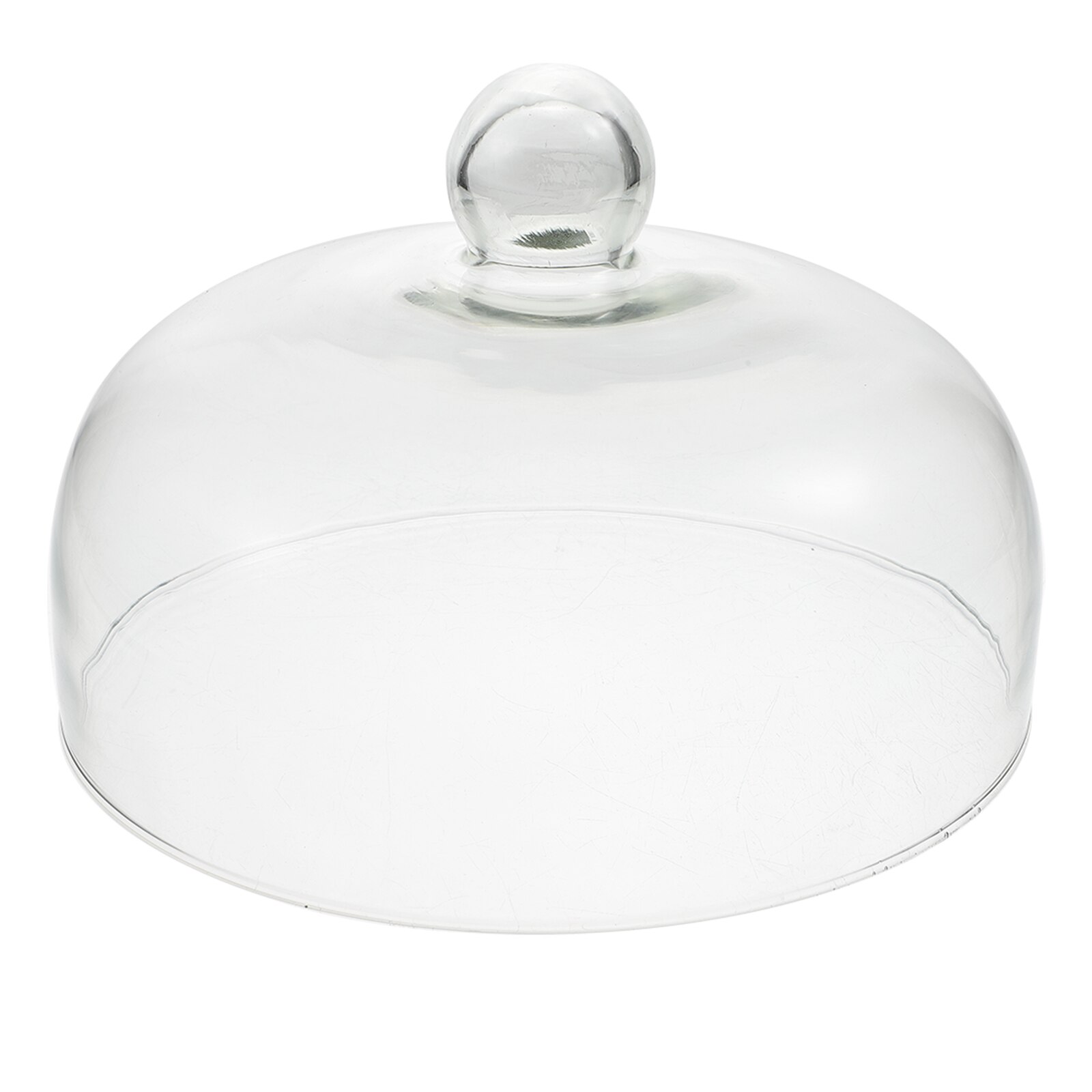 Cake Glass Cover Dessert Cover Cake Fresh-keeping Cover Food Cover: 23X23X15.5CM