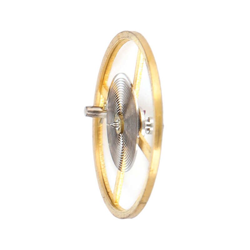 Herramienta de reloj de 5 piezas, rueda de equilibrio de reloj con reemplazo de resorte de horquilla oscilante completo para movimiento 8205, piezas de reparación de reloj para relojero