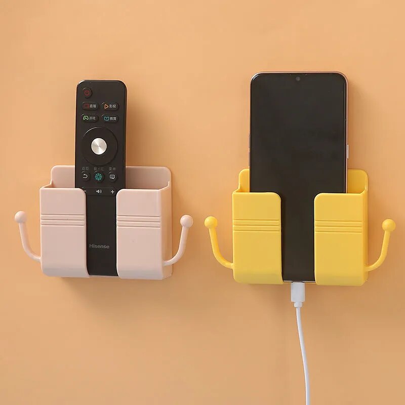 Storage Box Wall Holder A Hook Self-adhesive Multifunction Storage Box Wall Holder Hook Stickers Home Organization