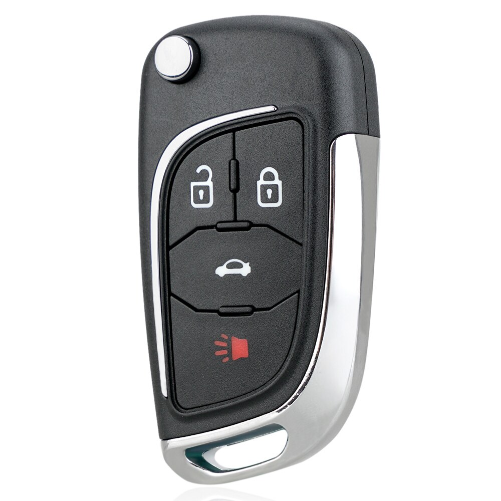 2 / 3 /4/5 Buttons Flip Folding Remote Car Key Shell Key Case Fit for Chevrolet Opel Vauxhall Astra Insignia Vectra Corsa Zafira: 4 Buttons new