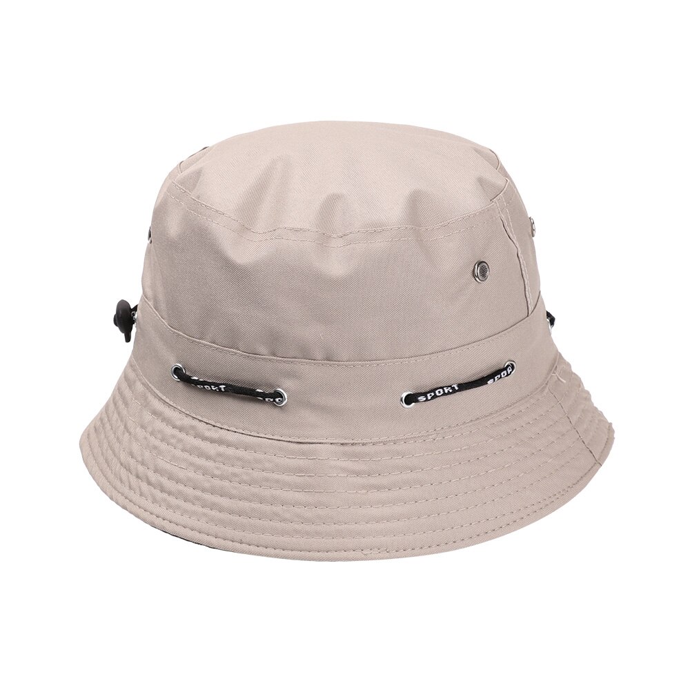 Summer Foldable Bucket Hat Unisex Women Outdoor Sunscreen Cotton Fishing Hunting Cap Men Basin Chapeau Sun Prevent Hats: 005