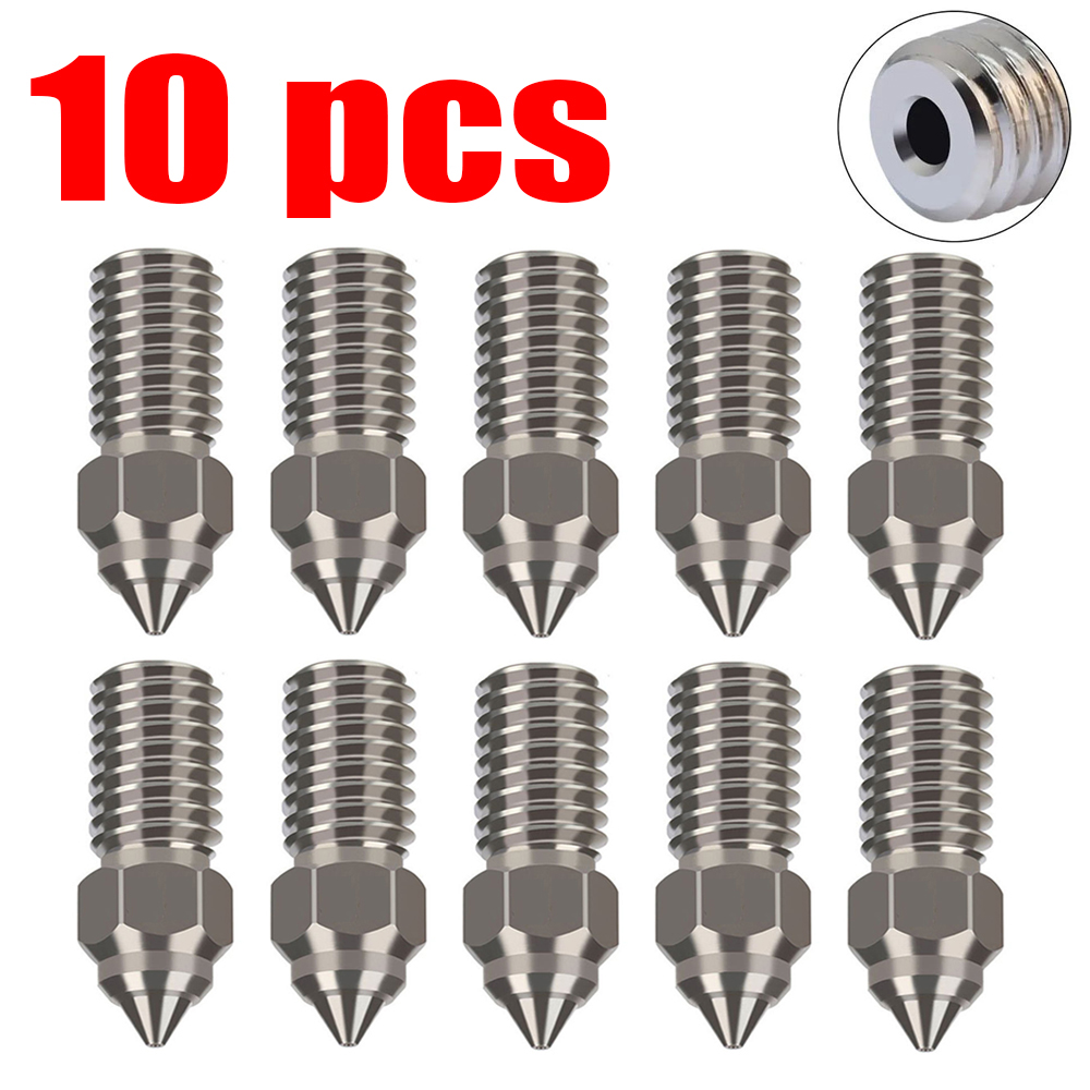 Nozzle For ELEGOO Neptune 4 Nozzle For Elegoo Neptune 4 pro Nozzles Brass Stainless Steel Hardened 0.2 0.4 0.6 0.8 1.0mm