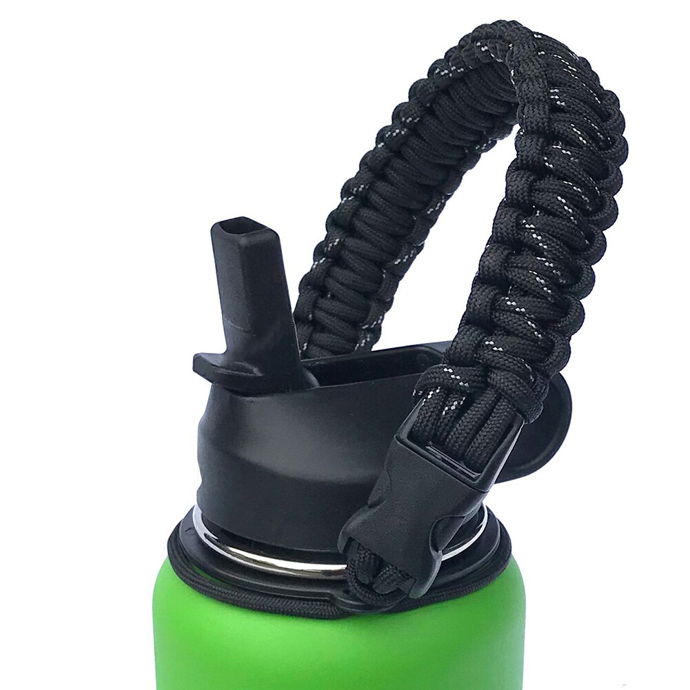 Waterfles veiligheidsring riem touw handvat drager voor hydrofles brede mond chic