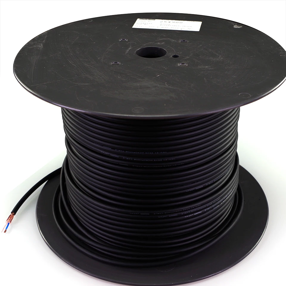Högtalarkabel Purovoz Mogami 2549 - OFC 22AWG - Flätad Skärm - Tvinnat Par Konstruktion
