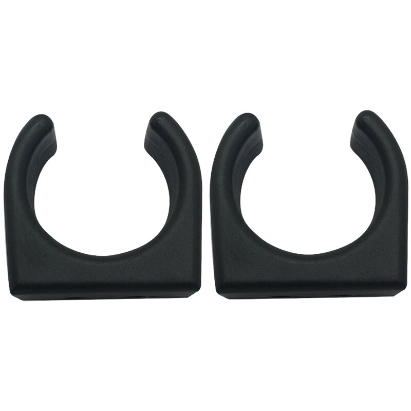 2 Pcs Nylon Ladder Clip Boot Haak Clip Voor Maat 1-1/4Inch Diameter Per Set uv Marine Accessoires Yacht Boot: Black