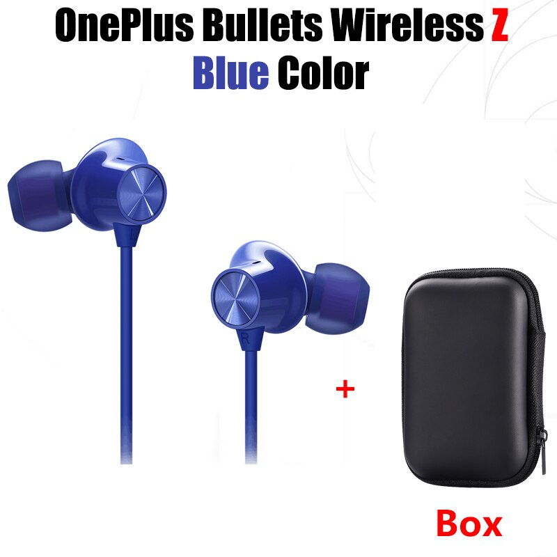 Original OnePlus Kugeln Drahtlose Z Kopfhörer magnetisch Kontrolle Schnelle Schalter Paar Kette Schnelle Ladung Für Oneplus 8 Profi: Z Blau n Kasten