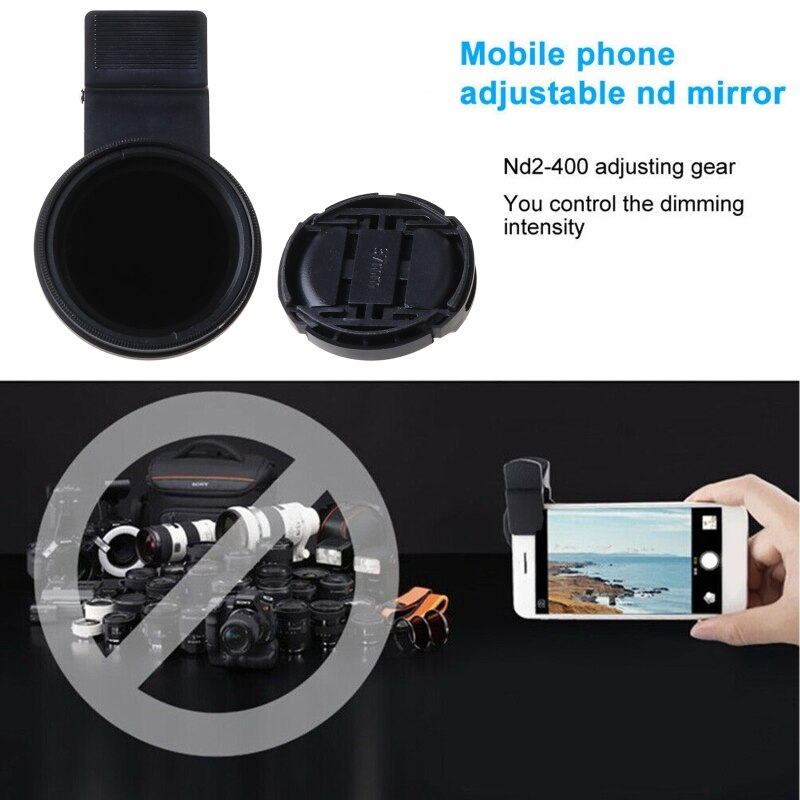 Fotografie draagbare camera  nd2 to 400 mobiele telefoon neutrale dichtheid nd filter wxtb
