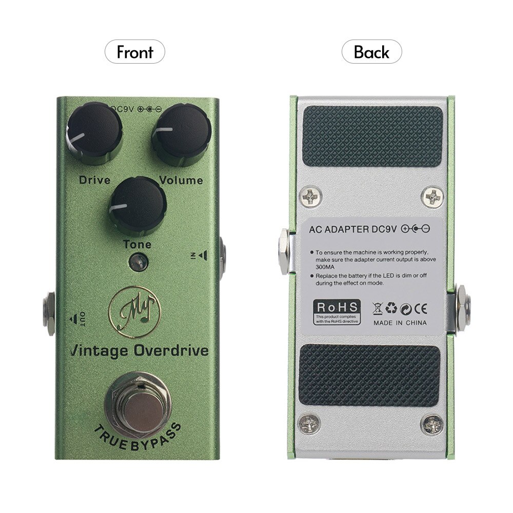 guitar Effect Pedal with True Bypass Portable Sinlge Guitar Pedal guitar accessories guitar pedal guitar parts pedal guitar