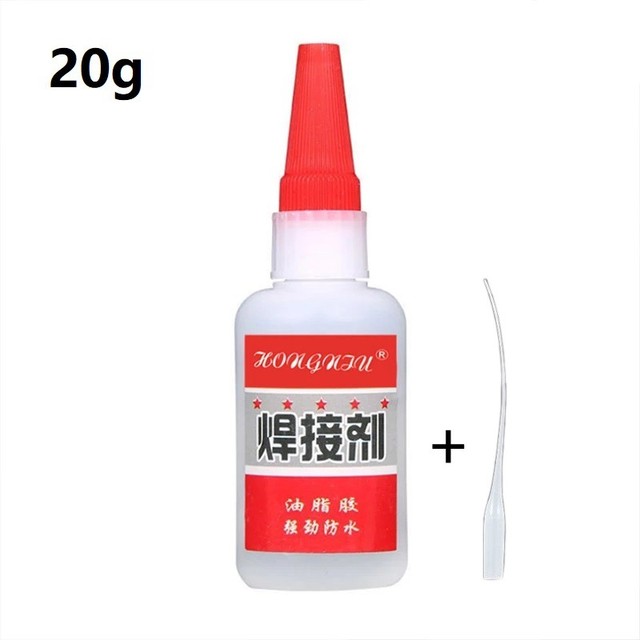 Colle à souder universelle pour plastique, bois, métal, caoutchouc, réparation de pneus, Kit de colle, Agent de soudage, adhésif puissant, 20g/50g: 20g