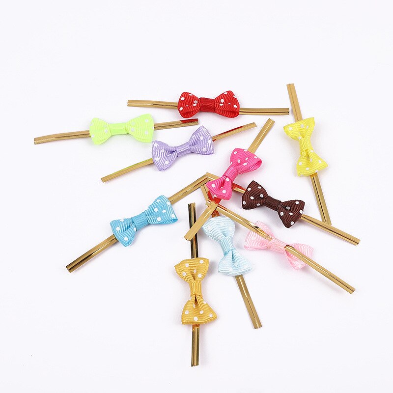 100 Pièces Nœuds De Traction Métalliques - Multicolores - Neuf Pour Toutes Occasions Déco