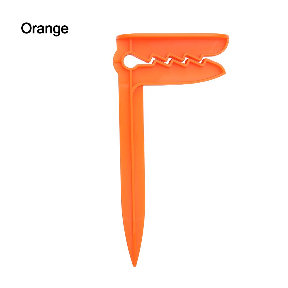 4Pcs Plastic Handdoek Klem Decoratieve Wasknijpers Strandlaken Clip Camping Mat Clip Handdoek Klem Wasknijpers Huishoudelijk Gereedschap: orange