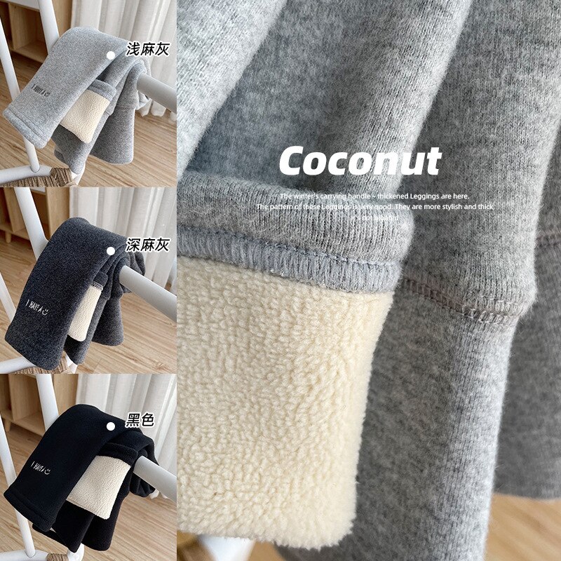 2021 Ins New Fashion pantaloni per bambini pantaloni caldi invernali neonate ragazzi pantaloni spessi invernali pantaloni abbigliamento per bambini pantaloni