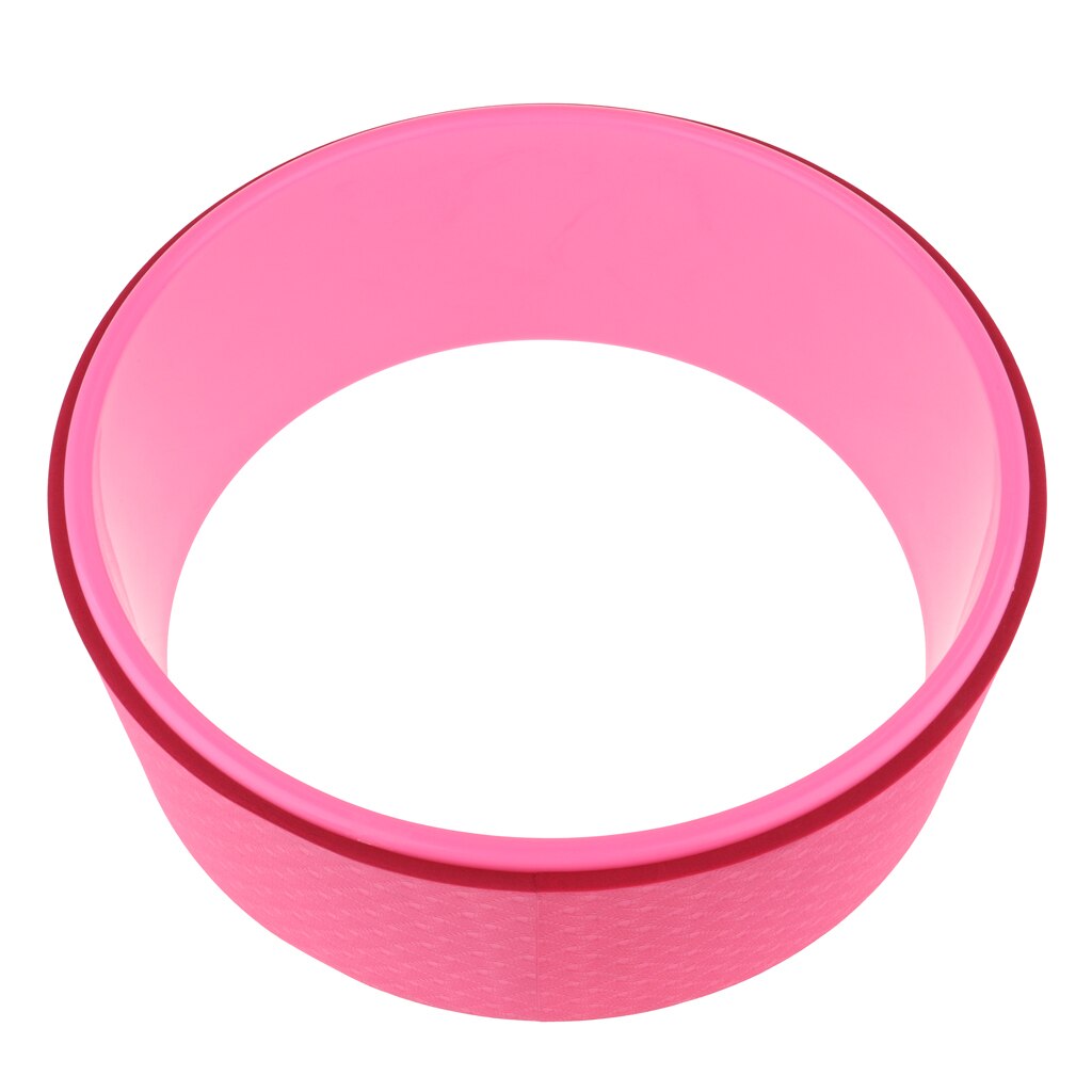 Pure2Improve Yoga Wheel – 34 Cm Diameter For Stretching, Balance & Backbends | Pink & White - View #6