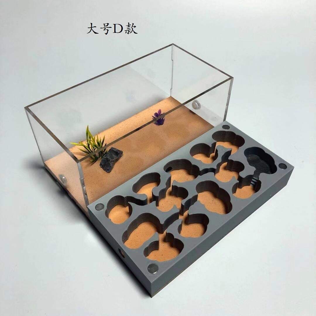 3D Nest Flat Nest Series Acrylic Ant Nest Concrete Nest Ant Workshop Ant Castle Ants Farm House