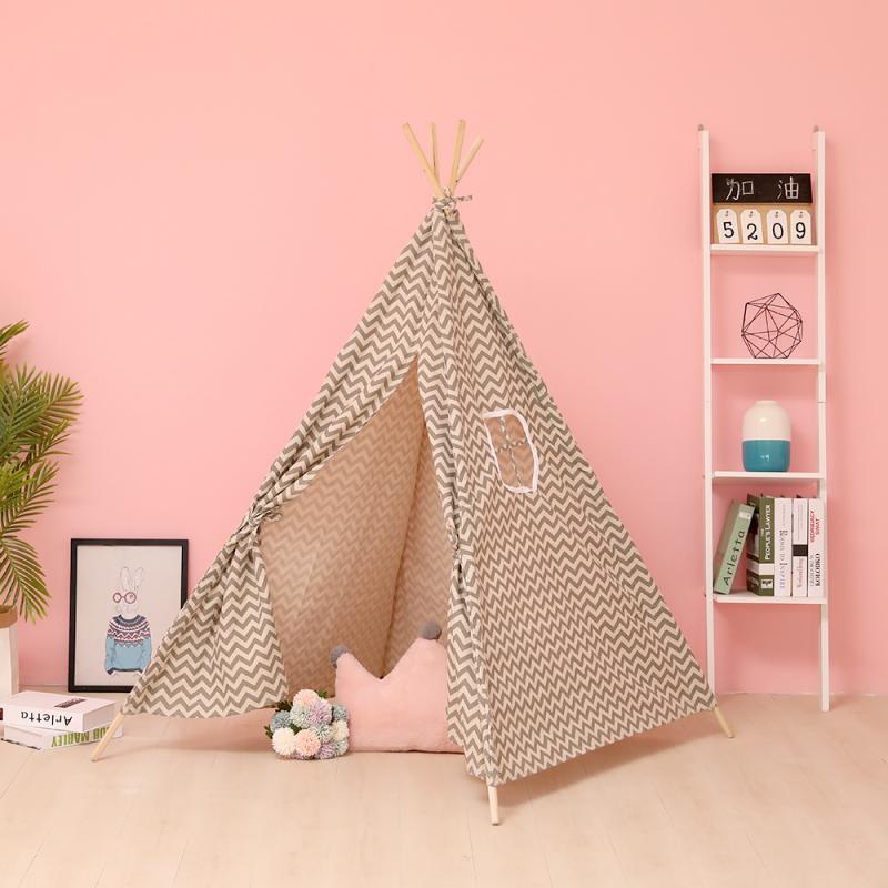 Children's tent Teepee Tent For Kids Portable Tipi Infantil House For Children Cabana Kids Play-Tent Teepee House Wigwam Room