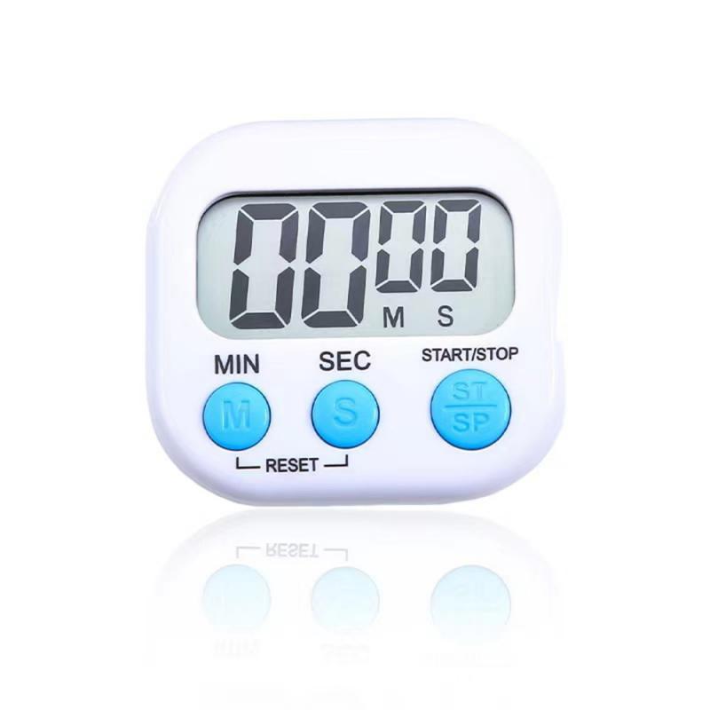 LED-Zähleranzeige, Wecker, manuell, elektronisch, Countdown, Sport, magnetisch, digitaler Timer, Küche, Kochen, Dusche, Studium, Stoppuhr: Braun