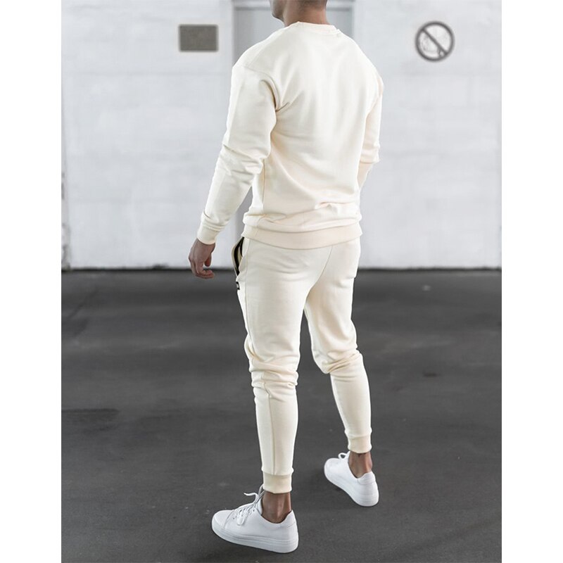 Joggingbyxor herr slim-fit sportbyxor herr gym fitness träning fitness byxa bomull stretch byxor